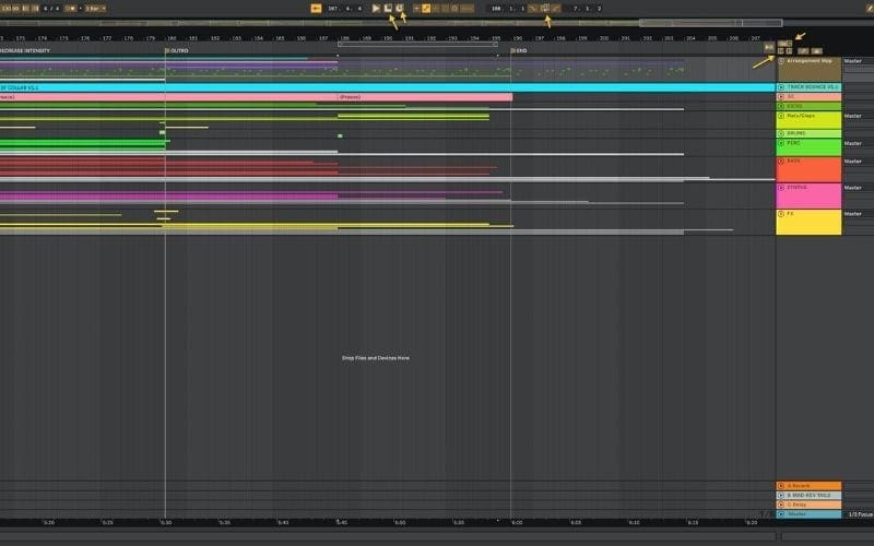 live in key mode maps - Ableton Live Templates