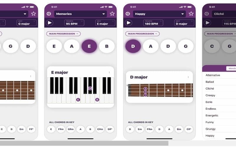 Autochords online sequencer