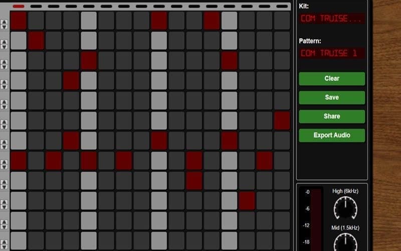 PatternSketch online sequencer