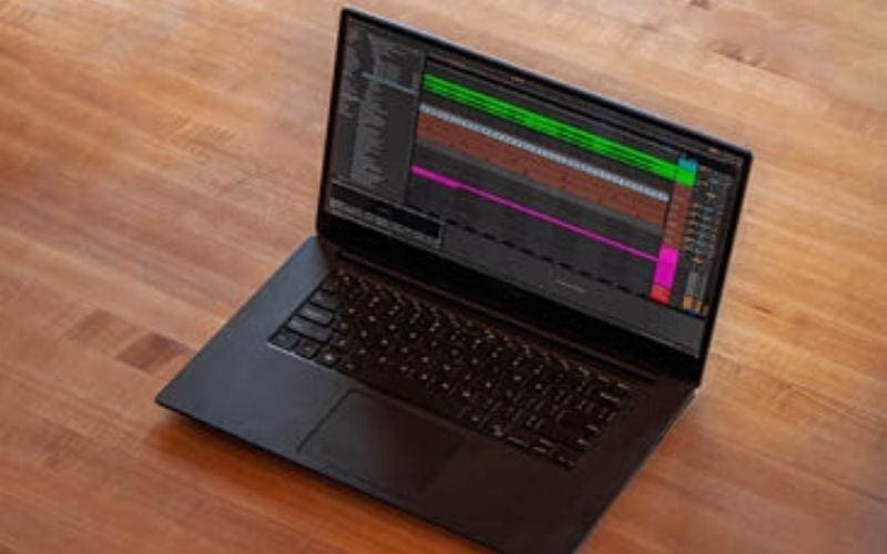 music production laptop