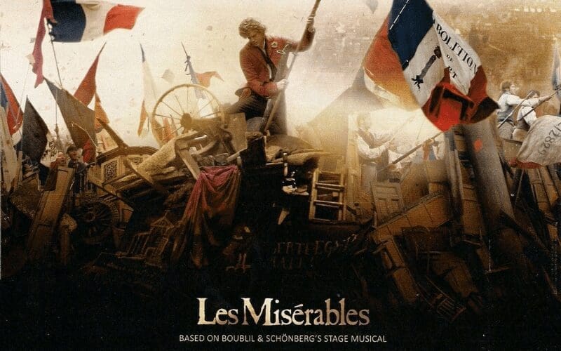 les mis musical poster
