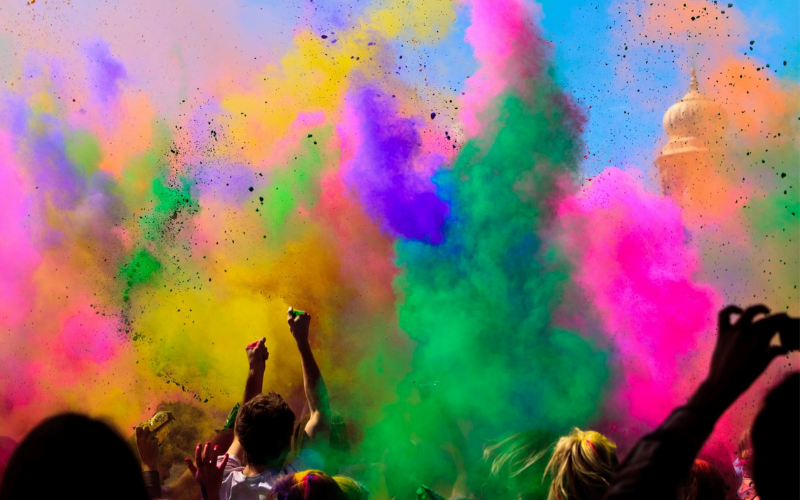 holi festival of colours